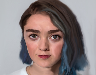Maisie Williams | Digital Painting