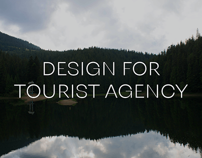 Landing page for tourist agency