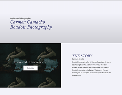 Portfolio Website on wordpress