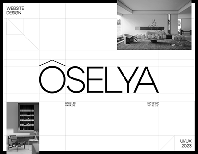 OSELYA Interior design studio | Premium website design
