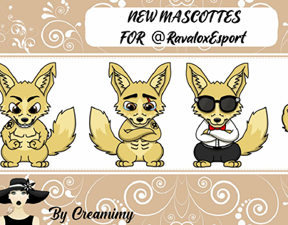 mascottes  fox