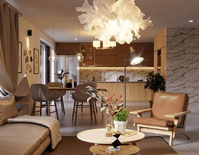 Apartament Interior Design - CGI