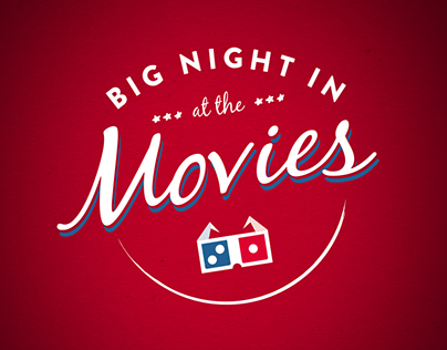 Dominos 'Big Night In' Popcorn