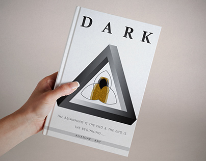 Dark | Book cover design by Aliasgar |