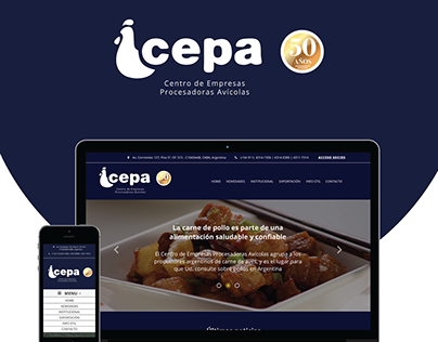 CEPA Responsive web design
