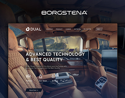 Dual | Borgstena Group Website Design