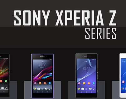 Sony XPERIA Z Series infographic