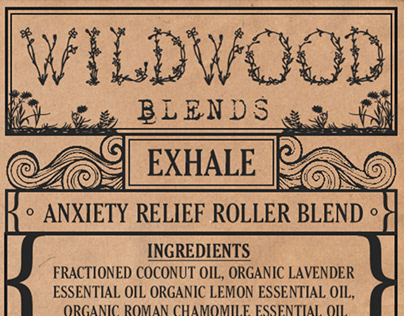 Wildwood Blends Branding and Label Design