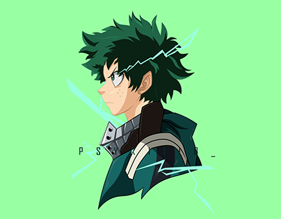 Izuku Midoriya | Deku | Character Design | Side Profile