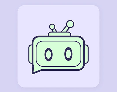 Chatter Bot - Messaging App Branding Design