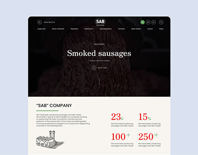 SAB | Corporative Website Redesign