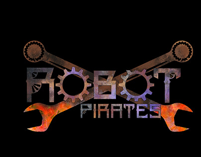 Robot pirates projekt loga.