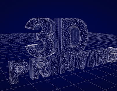 3D Printing Wireframe Render