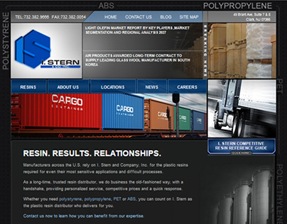 I. Stern website redesign & SEO
