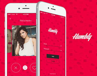 Humbly - Dating Mobile App UI Design