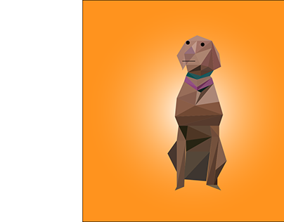 Low poly doggy