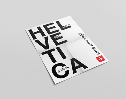 Helvetica - Typography Poster