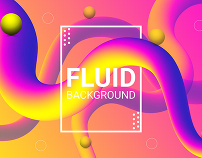 Modern Abstract Fluid Background 3d gradient liquid
