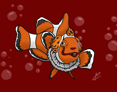 Pennywise as a Clown Fish