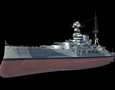 British battleship HMS Barham