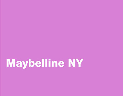 Projetos Maybelline NY