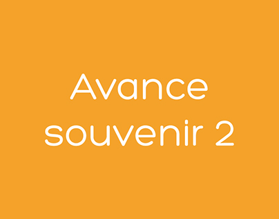 Avance 2 - Souvenir