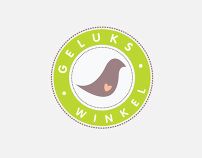 Geluks Winkel. Logo