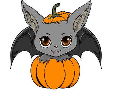 Bat pumpkin
