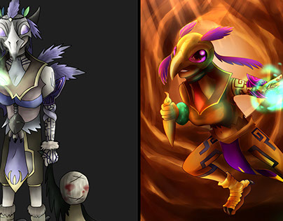 RPG Witchdoctor Before and After
