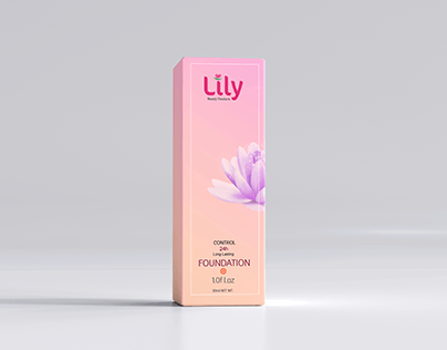Cosmetic Packaging of Lily Brand