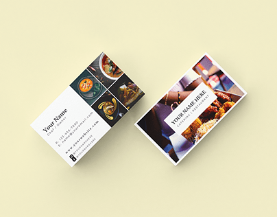 Chef / Catering Business Card Design