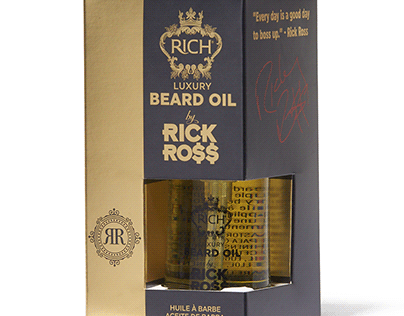 Custom Printed Beard Oil Boxes.