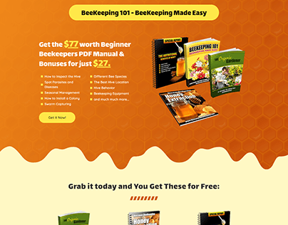 Bee101 Landing Page