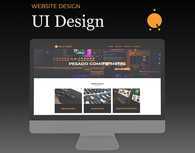 UI Design - HM-2 Website Layout