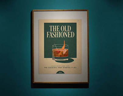 6 Classic Cocktail Illustrations