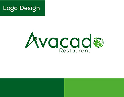 Avacado Restaurant logo Concept 2022