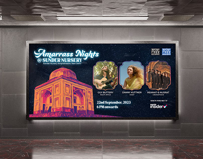 Amarrass Nights Concert Branding