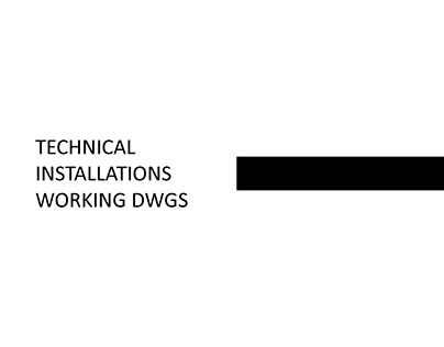 TECHNICAL DRAWING DETAILS DWG's