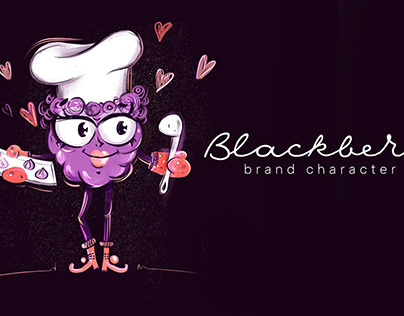 Brand character Blackberry