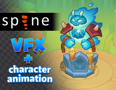 2D character animation + VFX