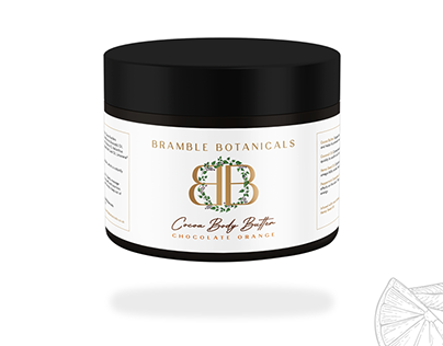 Bramble Botanicals - Natural Lotion and Cream Packaging
