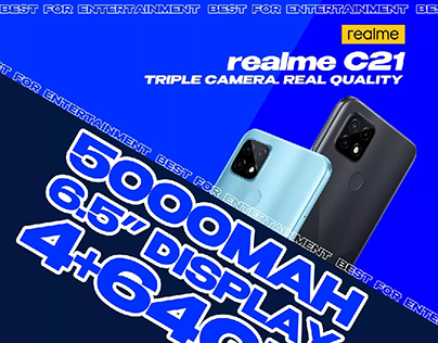 Best for Entertainment! Creative for realme C21