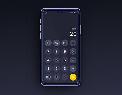 Mobile Calculator Design