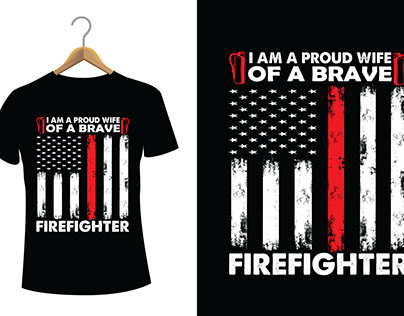 Firefighter T Shirt Design