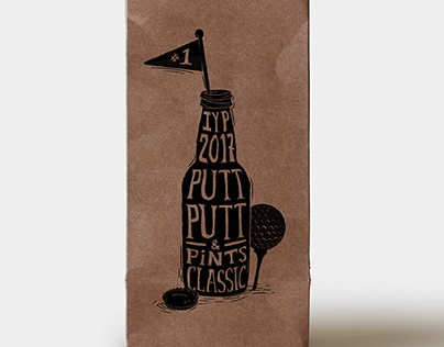 Putt Putt & Pints Classic Branding // Logo