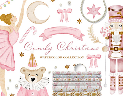 Candy Christmas Nursery Collection