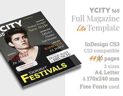 YCity365 Lite Magazine Template