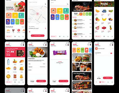 Qckly shopping mobile app