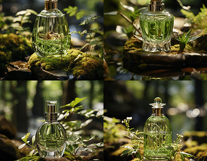 Minimalistic Perfumary Design