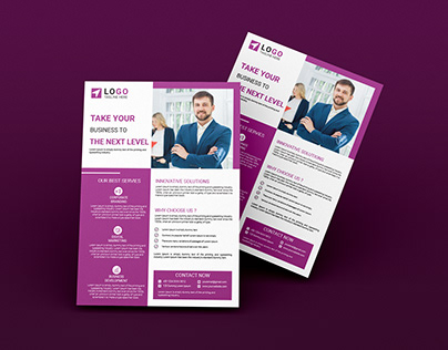 Corporate Business Flyer Template | Marketing Flyer